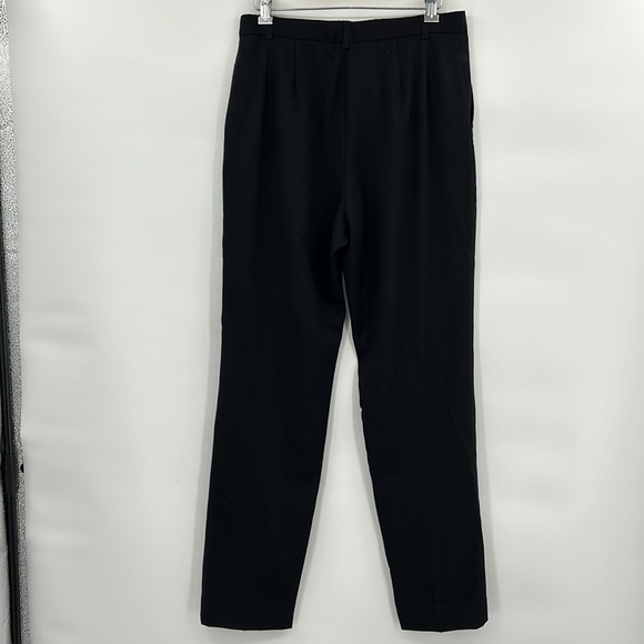 Pendleton Black Wool Trouser Pants Women's 6 Classic Quiet Luxury Career Office - Picture 5 of 7